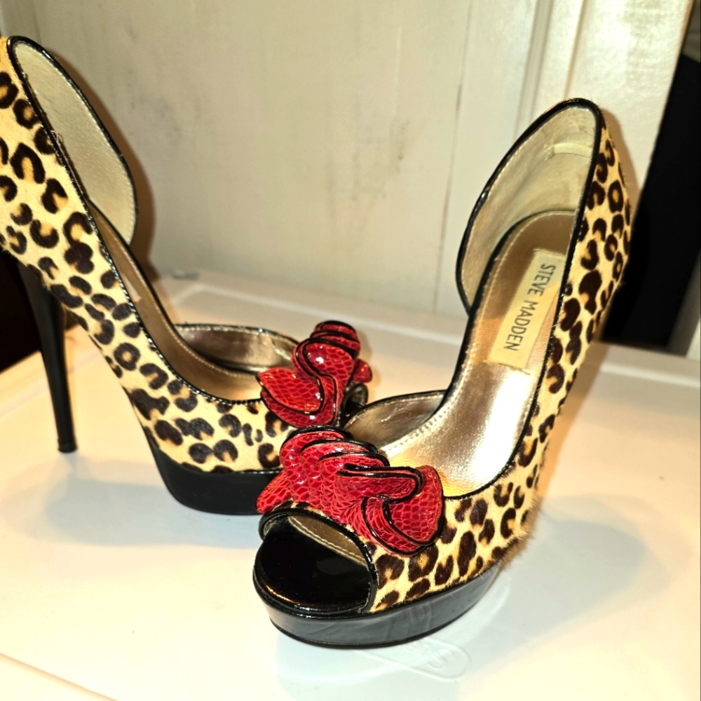 Steve Madden Cheetah Heels